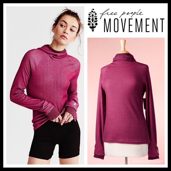 Free People Tops - FREE PEOPLE BOHO HOODIE LONG SLEEVES KNIT TOP A2C